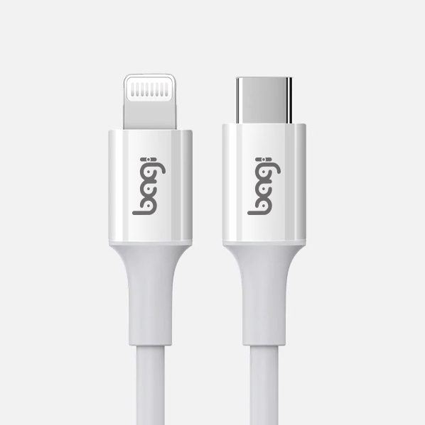 Cáp sạc nhanh Type C to Lightning dây dù Bagi PD 35W dài 1m PD-I100 – ảnh 3