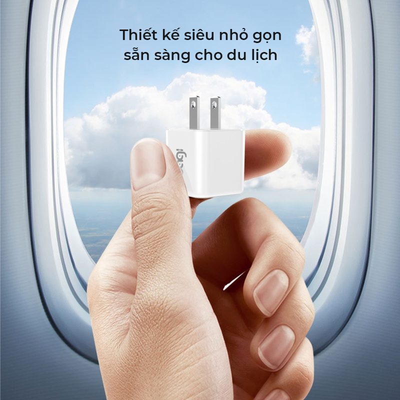 Củ sạc nhanh Bagi 1 cổng PD công nghệ GaN PD30n – ảnh 5