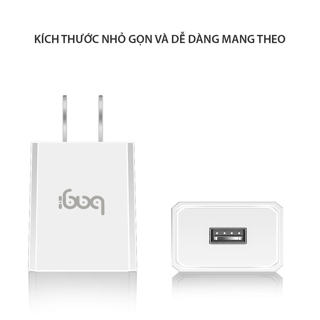 Combo củ sạc + cáp sạc Type C cơ bản CB-C52 Bagi – ảnh 2