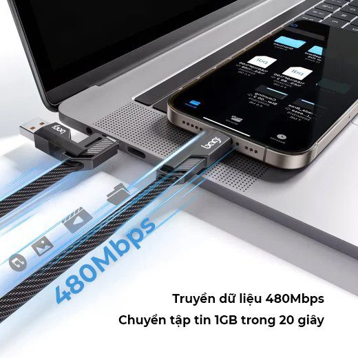 4in1 Sạc nhanh tiện lợi PD4in1 BAGI   – ảnh 4