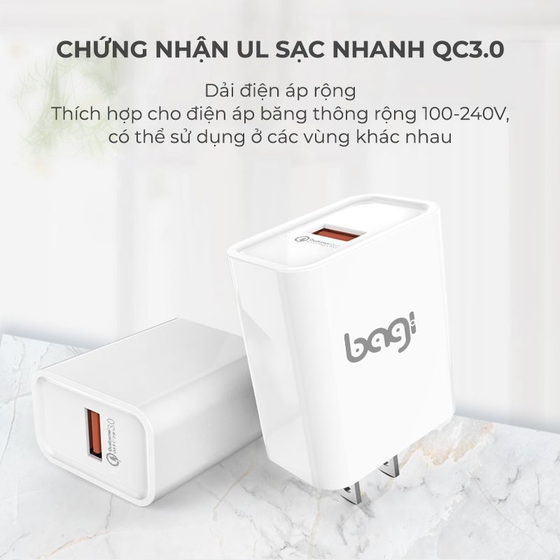 Củ sạc nhanh Bagi CE-M30n – ảnh 6