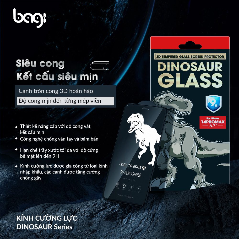 Kính Cường Lực DINO chống xước, vỡ màn hình  – ảnh 3