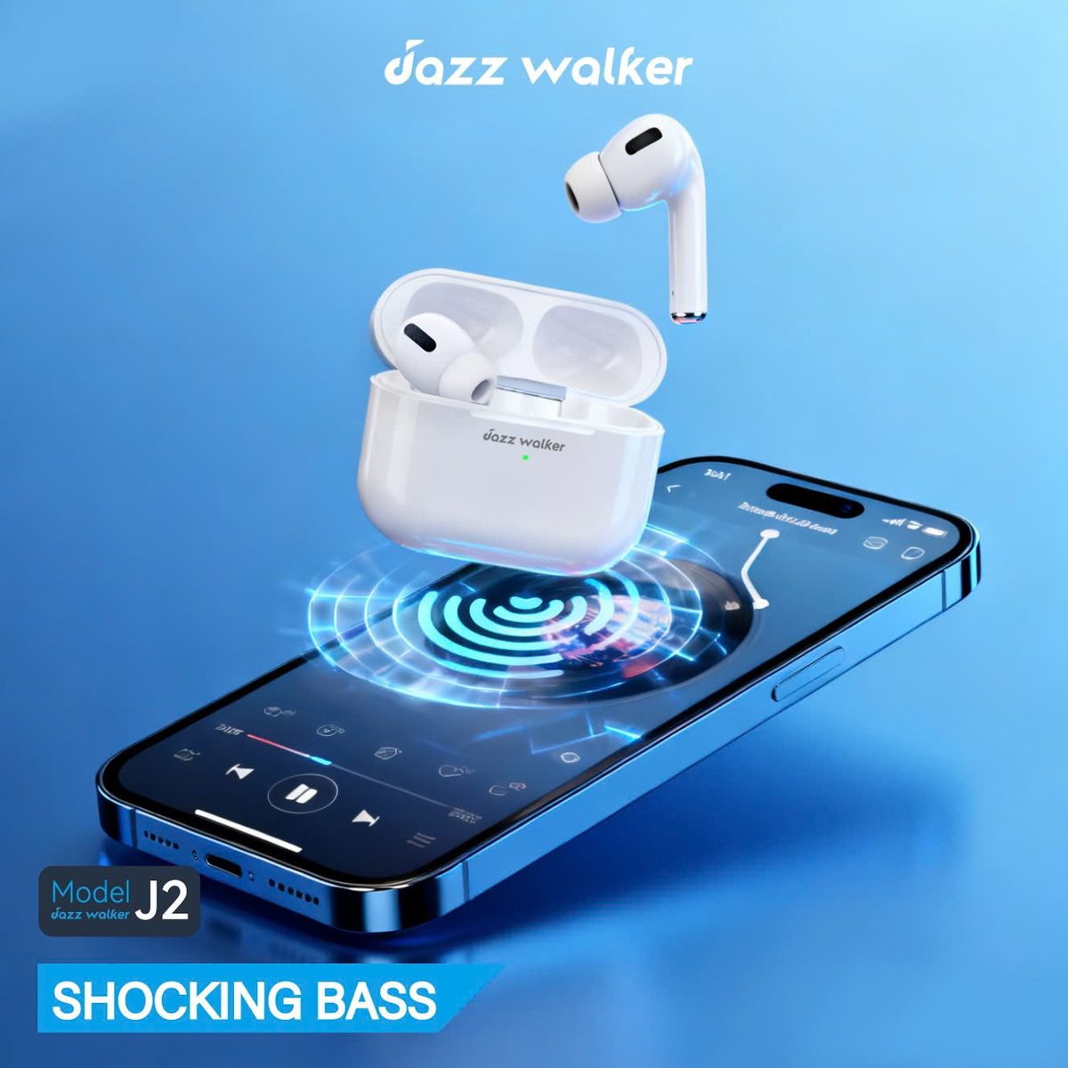 Tai Nghe Không Dây Bluetooth Jazzwalker J2 – Đỉnh Cao Âm Thanh & Công Nghệ Lọc Ồn – ảnh 4