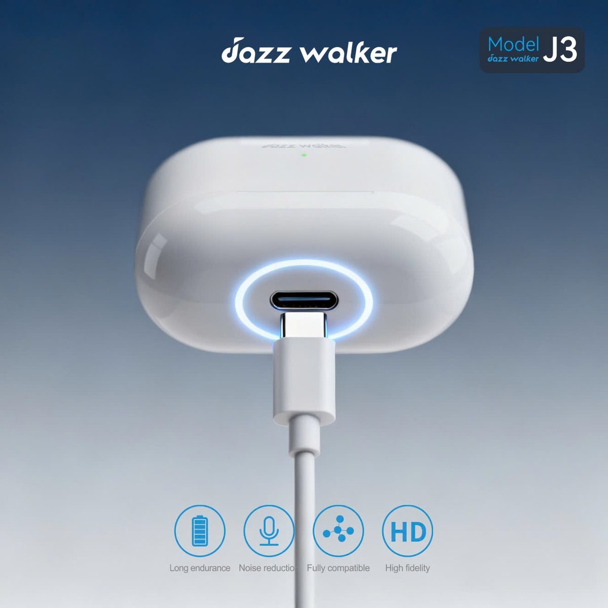 Tai Nghe Không Dây Bluetooth Jazzwalker J3 - Âm Thanh Studio, Thiết Kế Thời Trang – ảnh 3