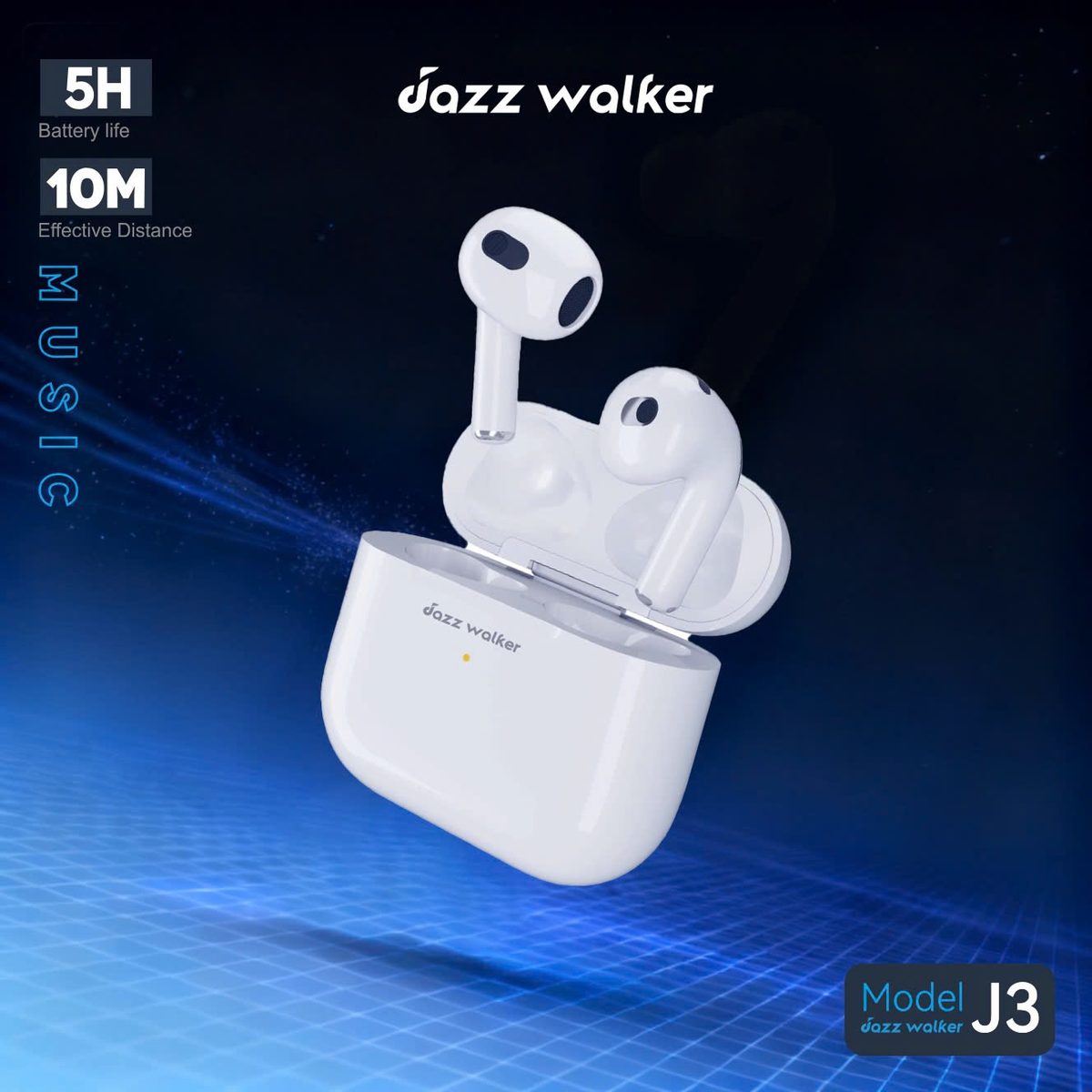 Tai Nghe Không Dây Bluetooth Jazzwalker J3 - Âm Thanh Studio, Thiết Kế Thời Trang – ảnh 5