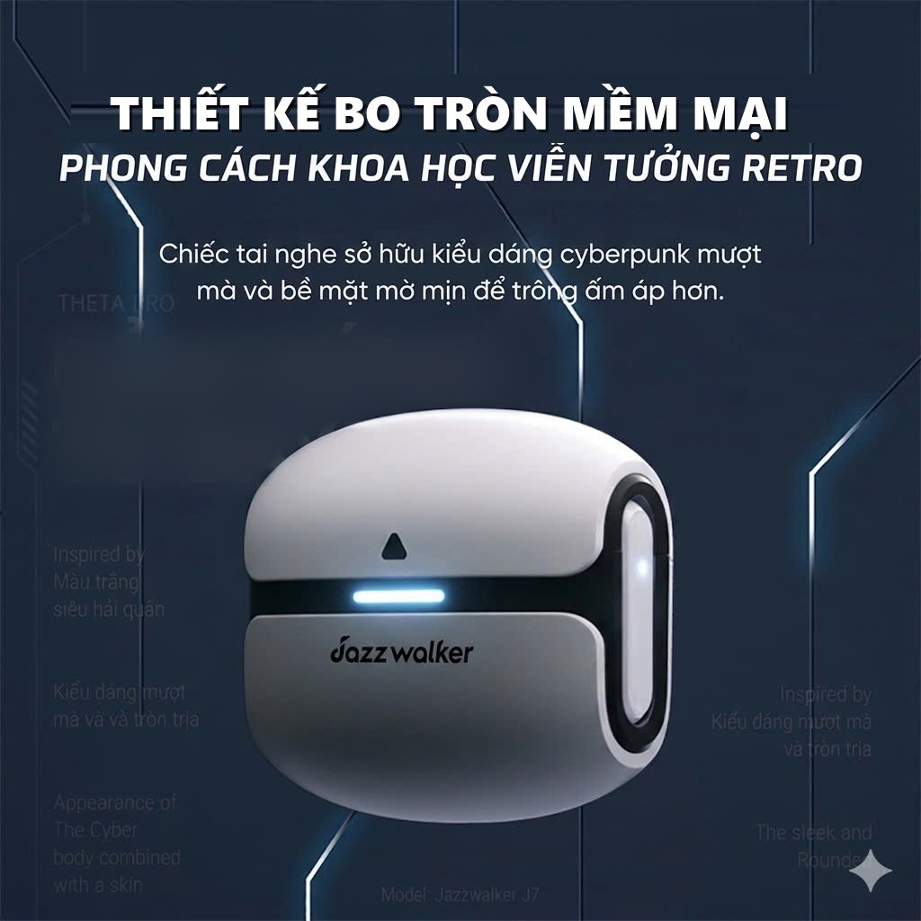 Tai Nghe Không Dây Bluetooth Jazzwalker J7 – Âm Thanh Đỉnh Cao, Tự Do Chuyển Động – ảnh 2
